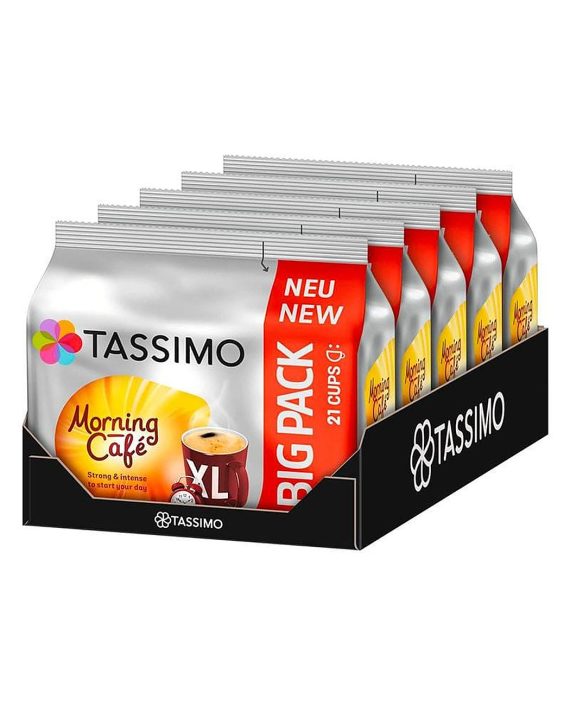 Morning Café Strong XL, 105 capsule pentru Tassimo